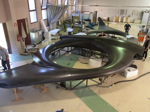 Project Zero in der Bauphase (Bild: Agustawestland)